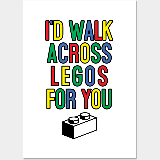 I'd Walk Across Blocks for you Wall Art by Nataliatcha23